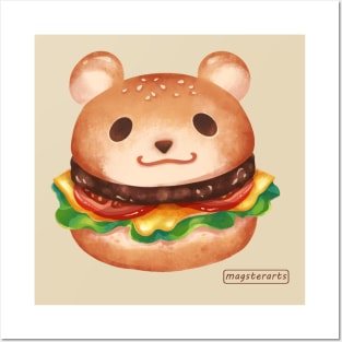 Mr. Burger Bear Posters and Art